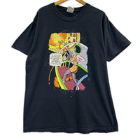 半袖Tシャツ 00S コミックTシャツ BLK L L ブラック
