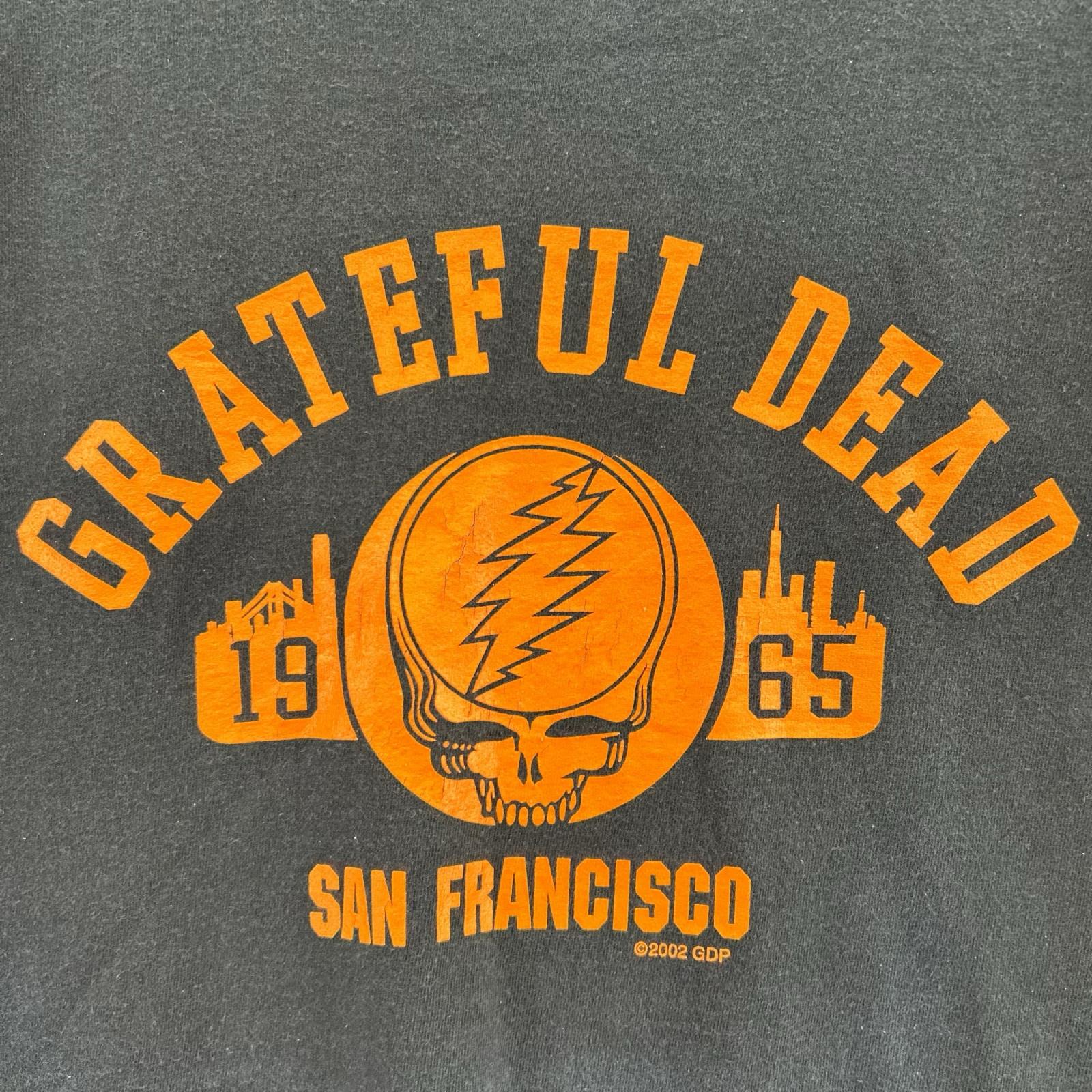 半袖Tシャツ 2002 GRATEFUL DEAD SANFRANCISCO BLK ブラック
