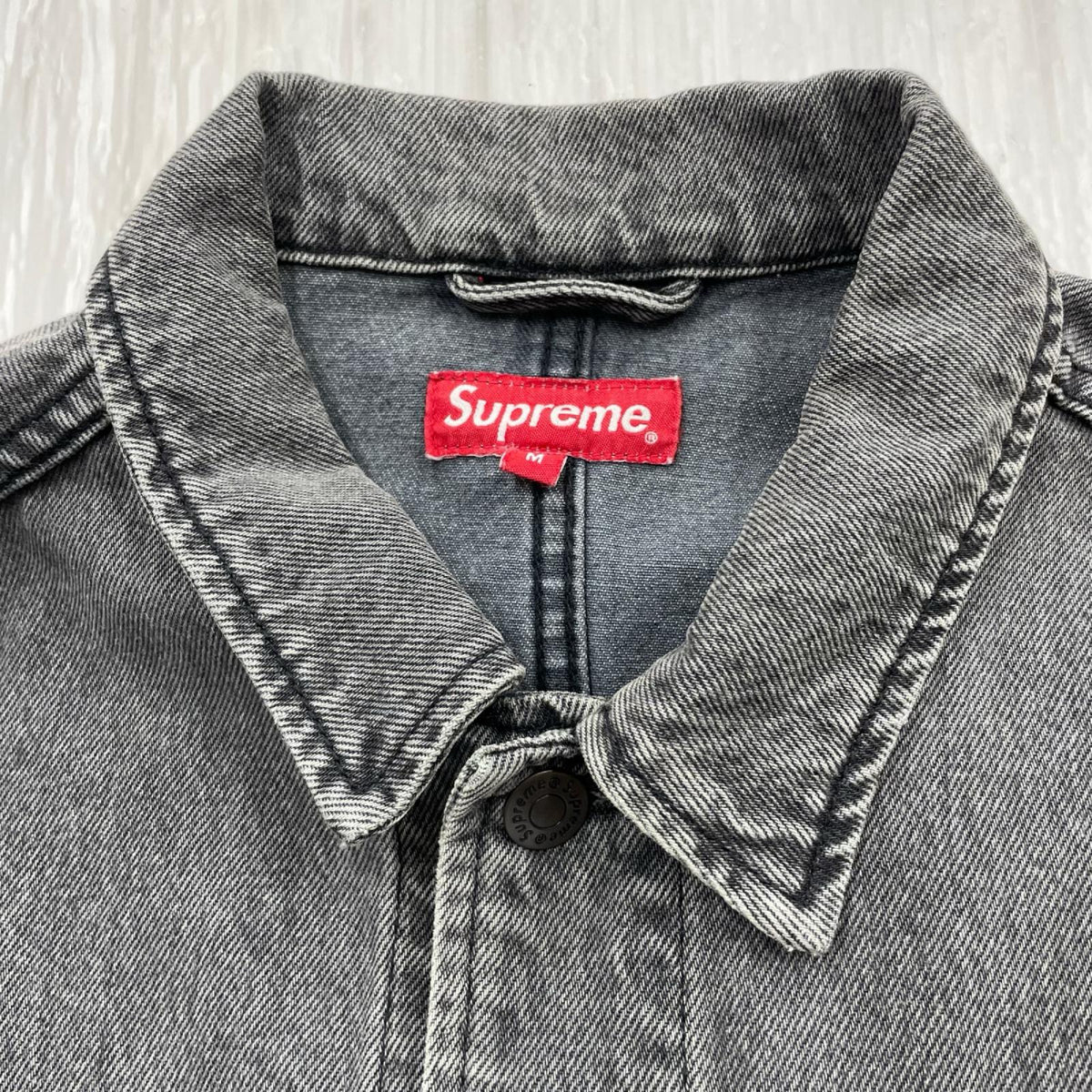 ジャケット 22ss Denim Chore Coat (M) 黒 M ブラック