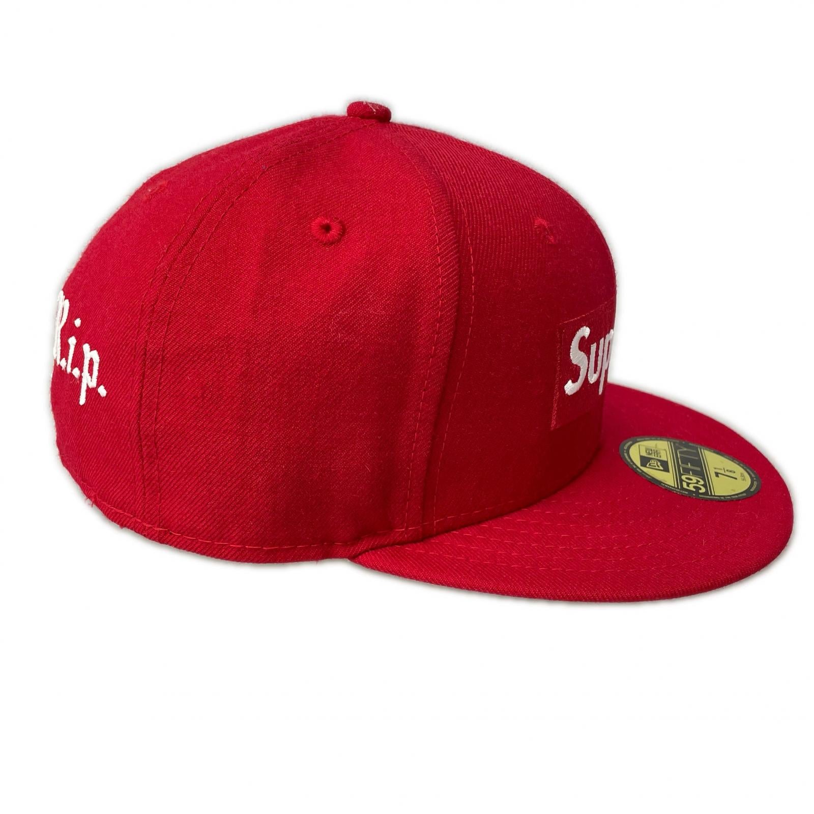 キャップ New Era $1M Metallic Box Logo RED レッド