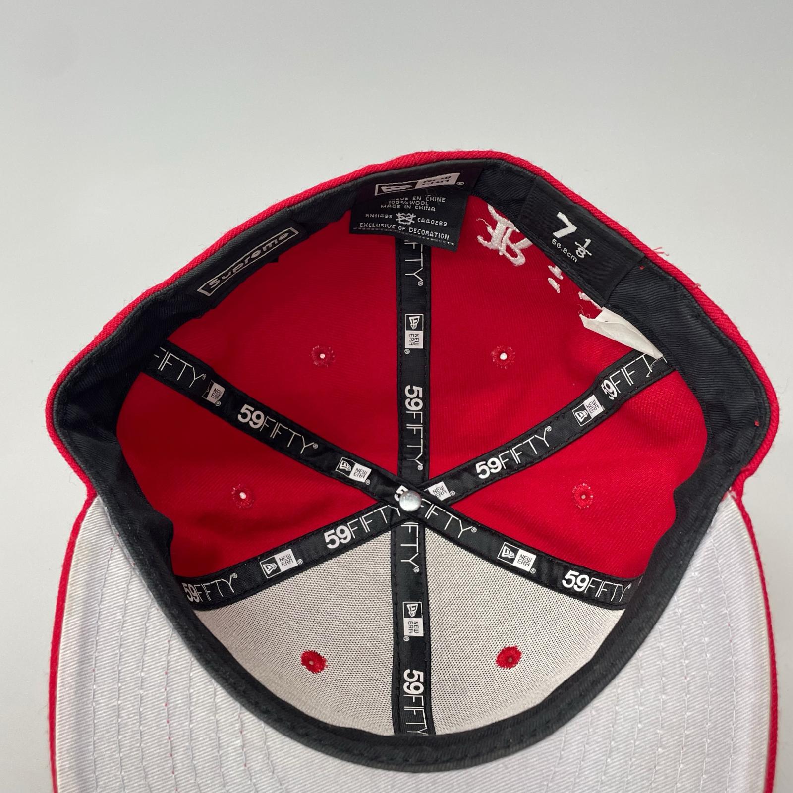キャップ New Era $1M Metallic Box Logo RED レッド