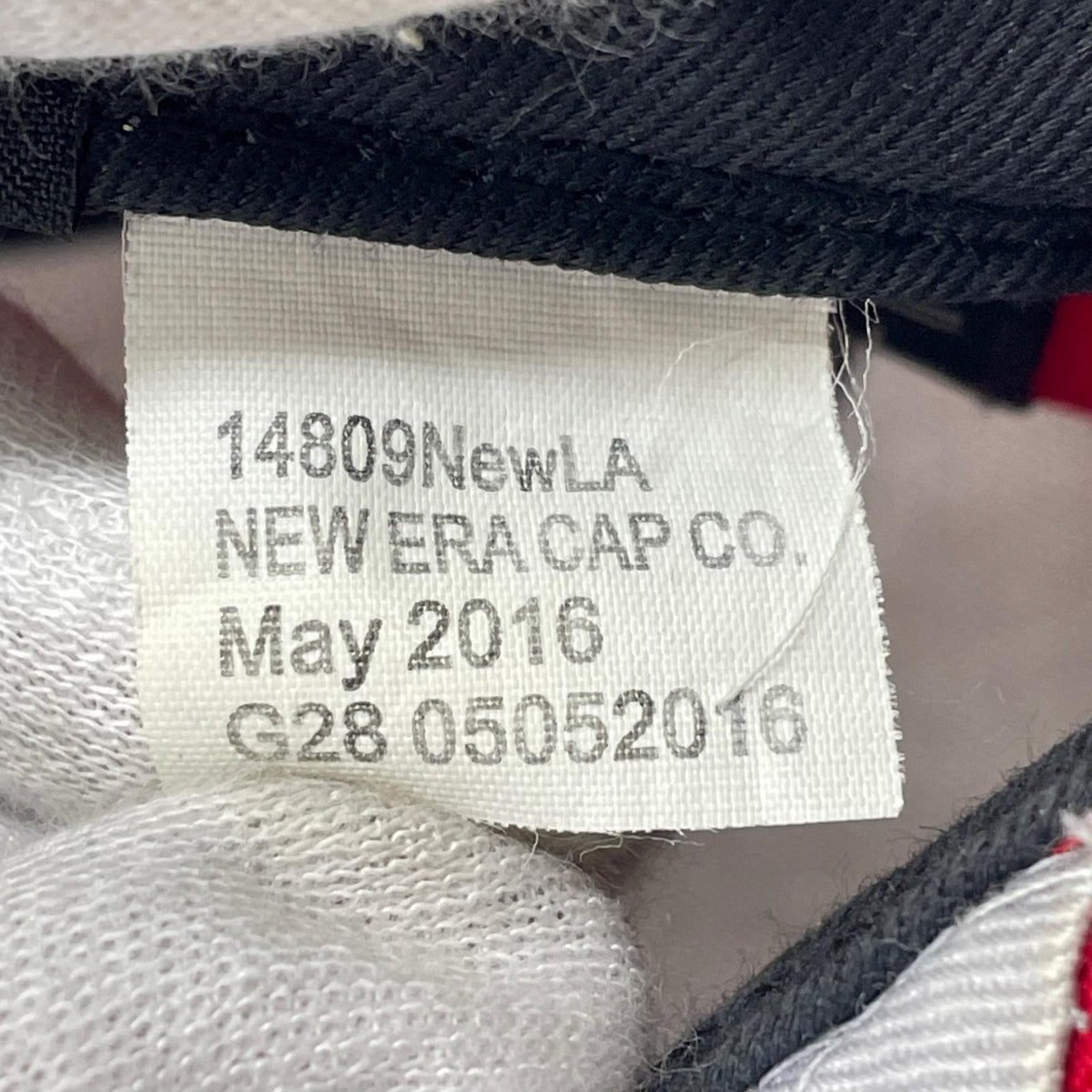 キャップ New Era $1M Metallic Box Logo RED レッド