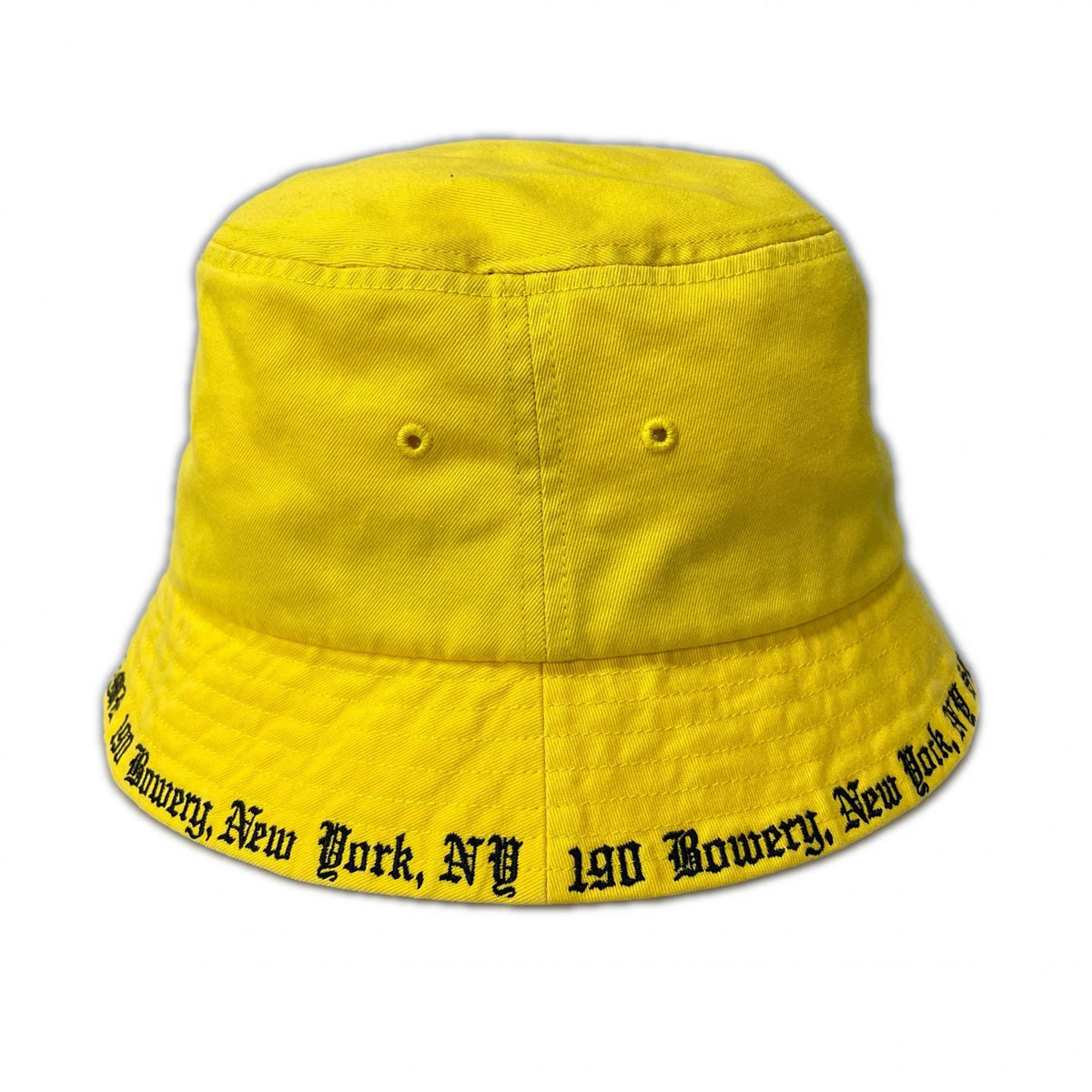 ハット 23ss Embroidered Brim Crusher Yellow イエロー