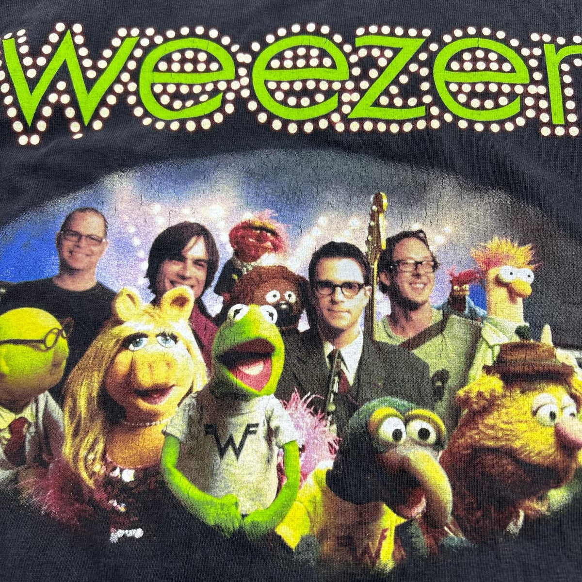 半袖Tシャツ Weezer 00s Kermit Tシャツ (L) ブラック L ブラック