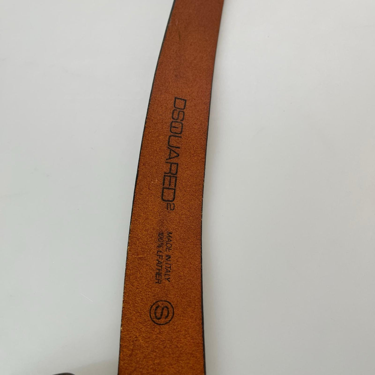 その他アクセサリー レザーバックルベルト ブラウン ブラウン