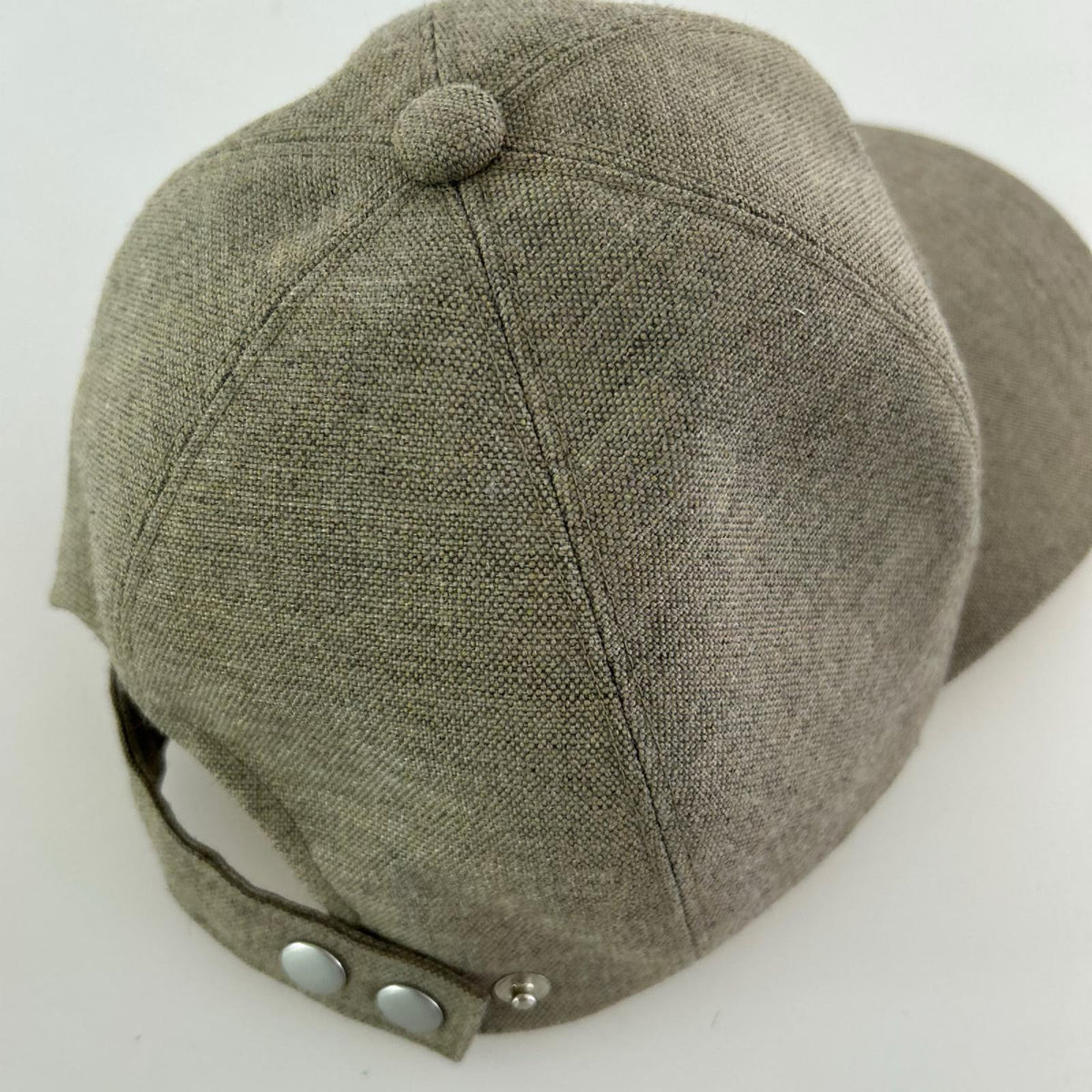 キャップ 6panel cap-6 ベージュ
