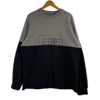 スウェット Recut Sweatshirt GRY×BLK