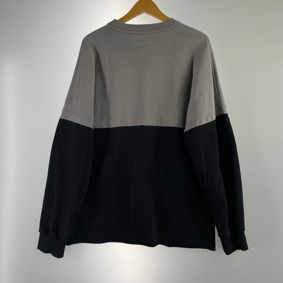 スウェット Recut Sweatshirt GRY×BLK