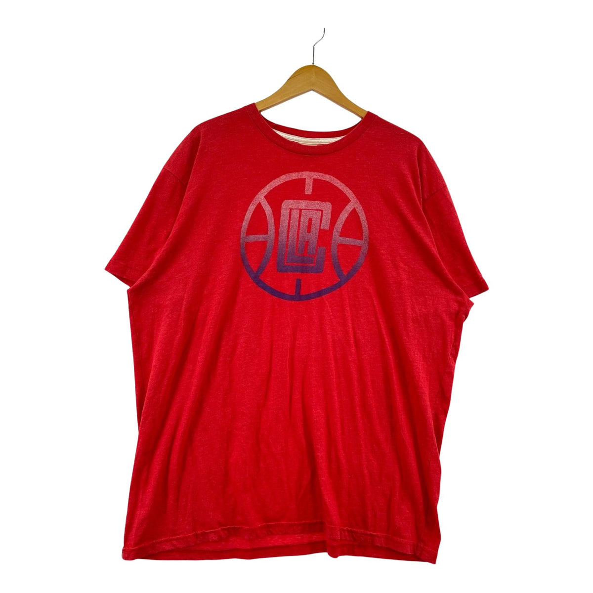 半袖Tシャツ 90s"LA CLIPPERS"Tee XXL RED