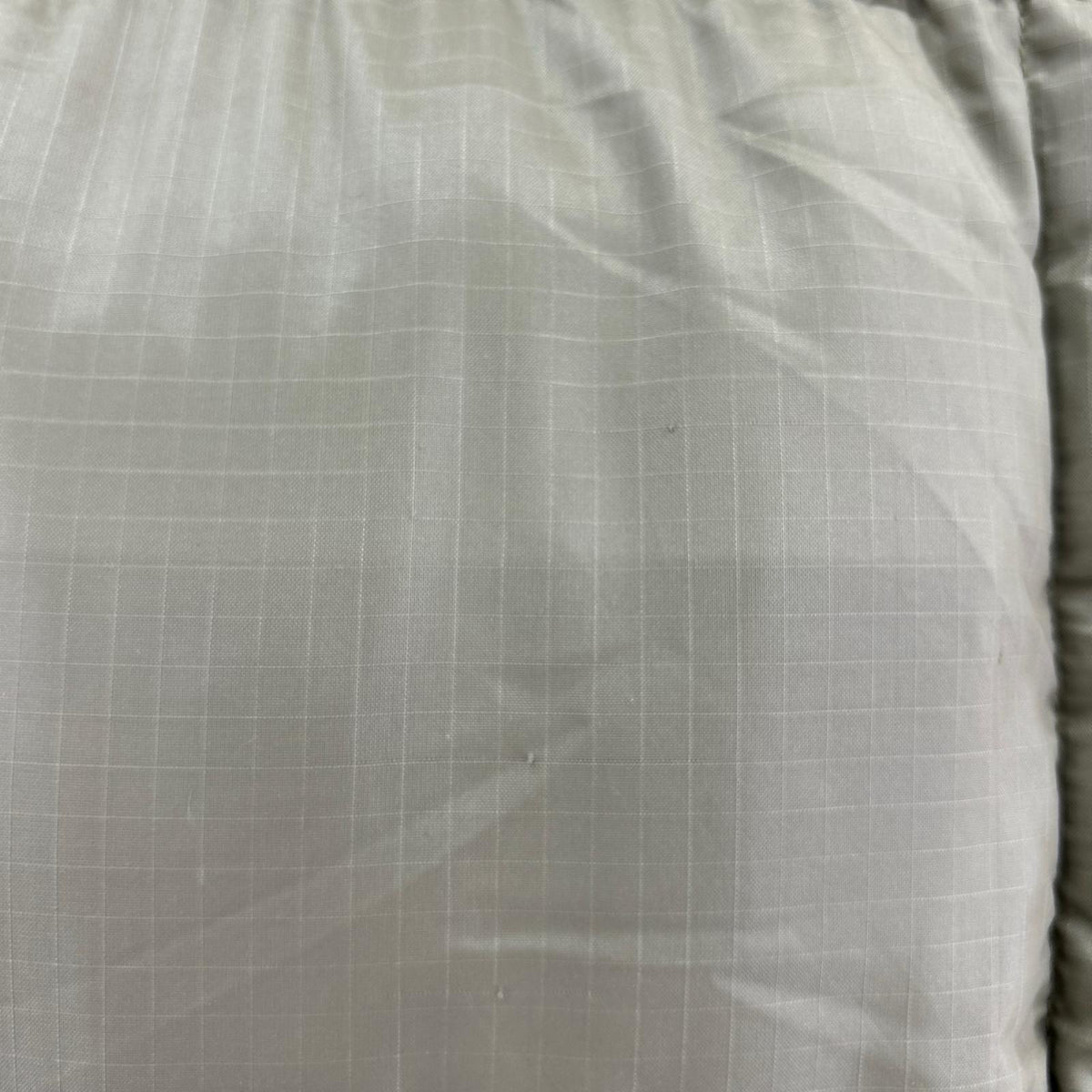 ダウンベスト レザーヨーク キルテッドリップストップ (M) M
