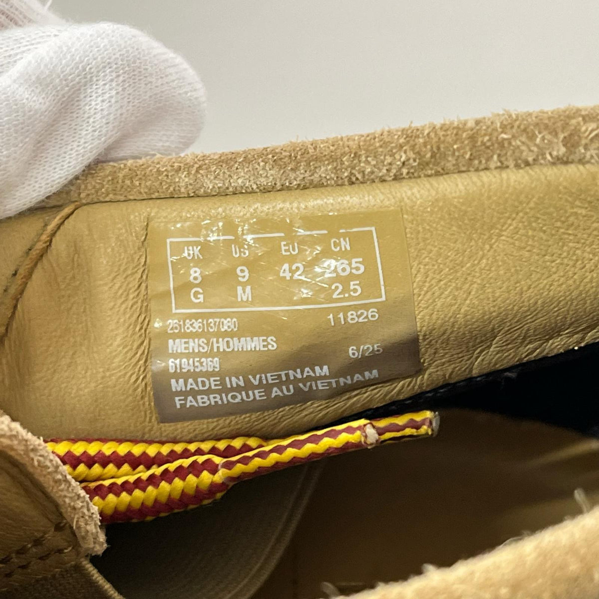 ブーツ Clarks×BEAMS+ 別注 Desert Boots 26.5 ベージュ ベージュ
