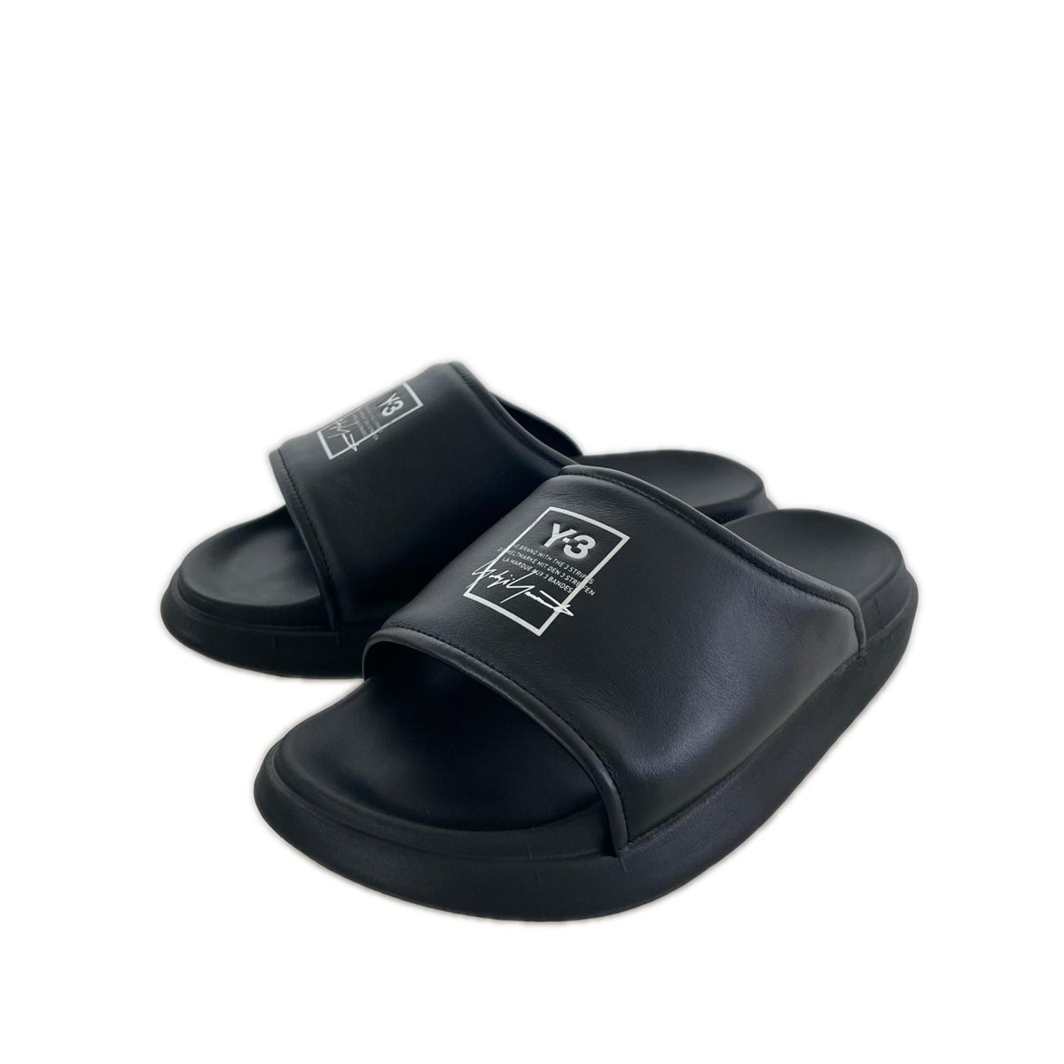 シューズ Y-3 Y-3 SLIDE サンダル 23.5 ブラック 23.5cm (US5 1/2 UK5 EU37) ブラック