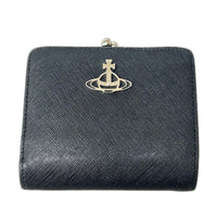 コンパクトウォレット がま口/黒 ブラック