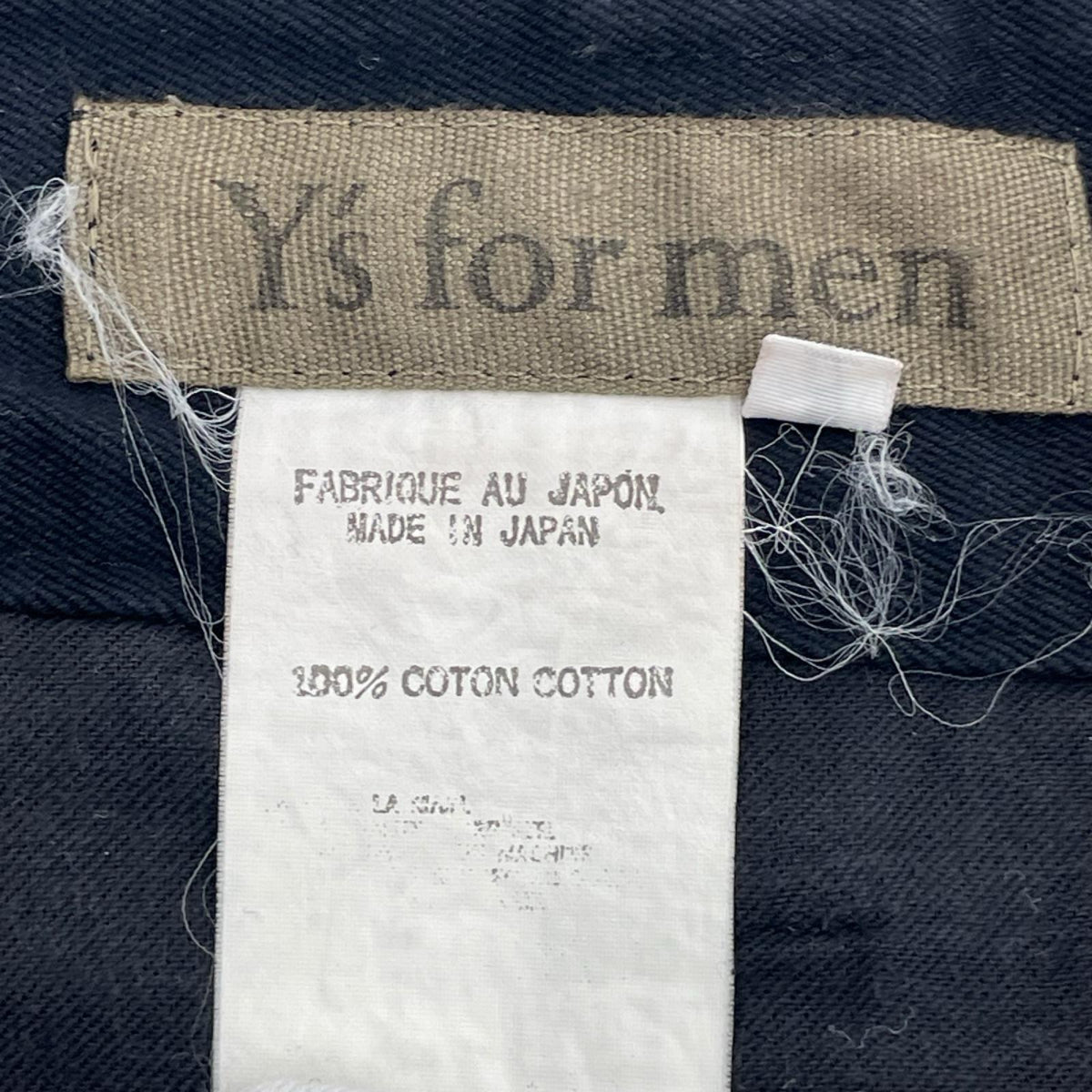 パンツ Y's for men Zip Design Pants 紺 (2) 2 ネイビー