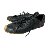 スニーカー ×adidas ボクシングスニーカー レザー (22.5) ブラック