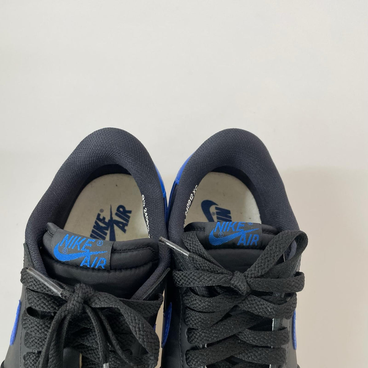 スニーカー Jordan 1 Black and Royal Blue (27.5cm) 27.5cm (US9 1/2 UK9 EU45)