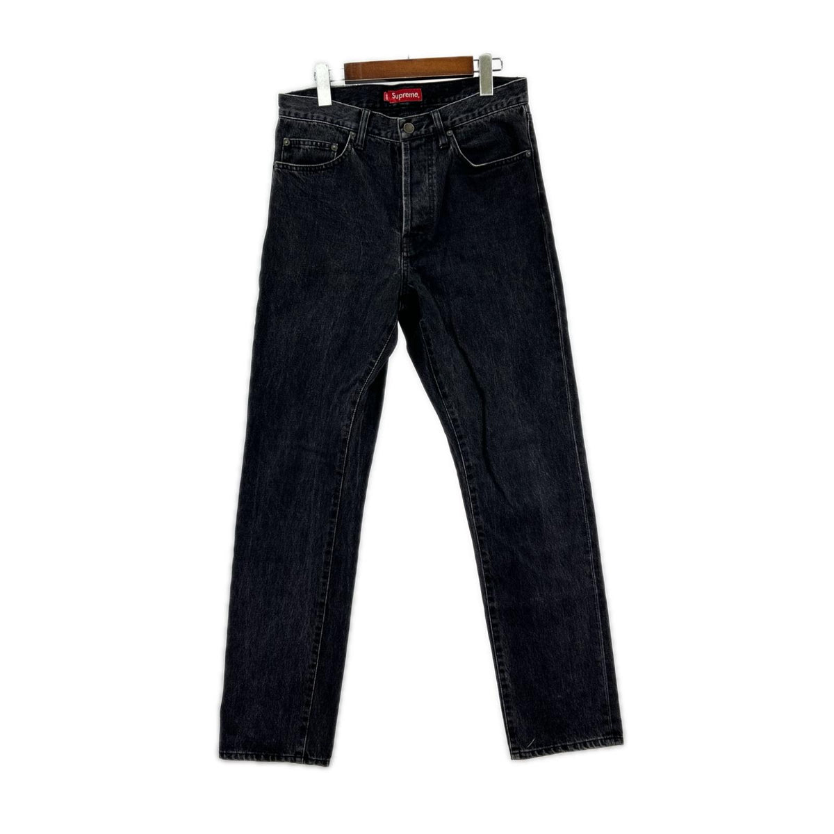 デニムパンツ Stone Washed Black Slim Jean 30 ブラック