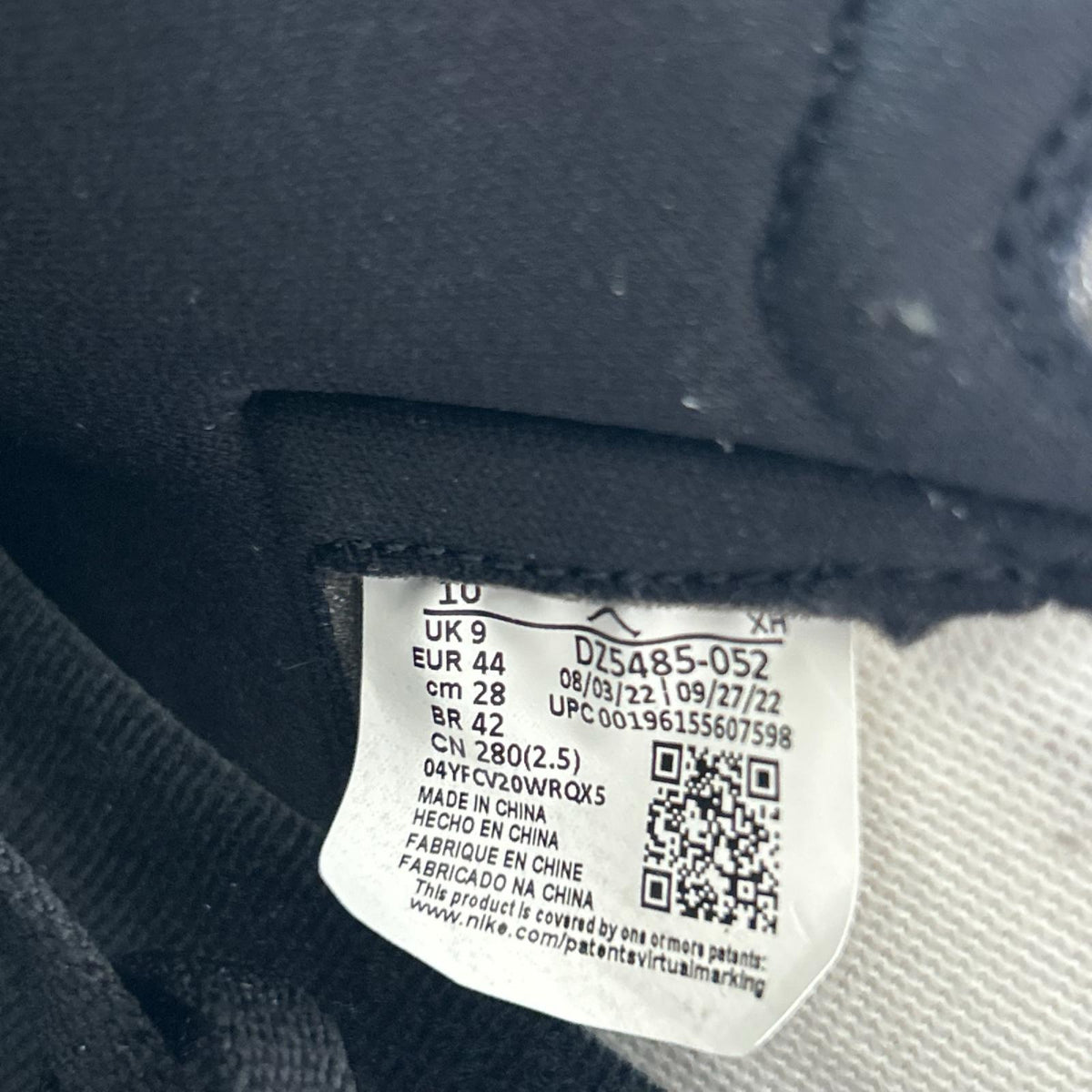 スニーカー Air Jordan 1 High OG(28.0) 28cm (US10 UK9 1/2 EU46)