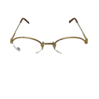 Gold Frame Eye Glasses