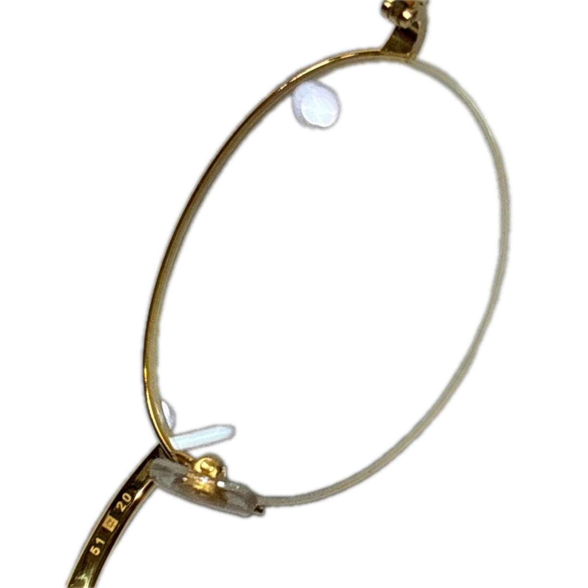 Gold Frame Eye Glasses