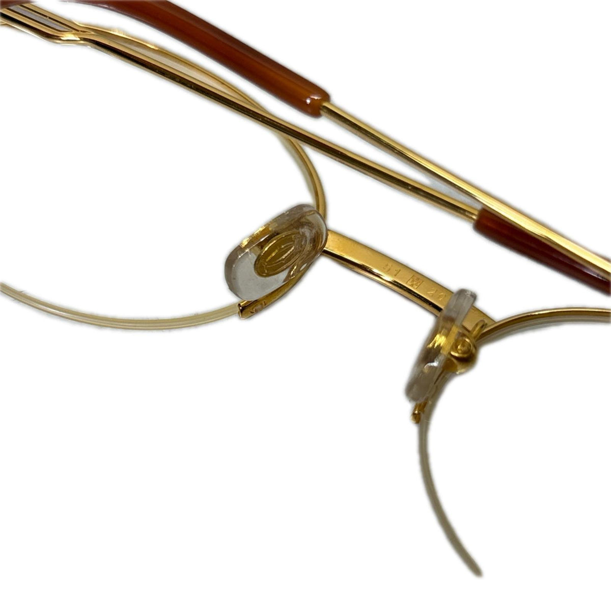Gold Frame Eye Glasses