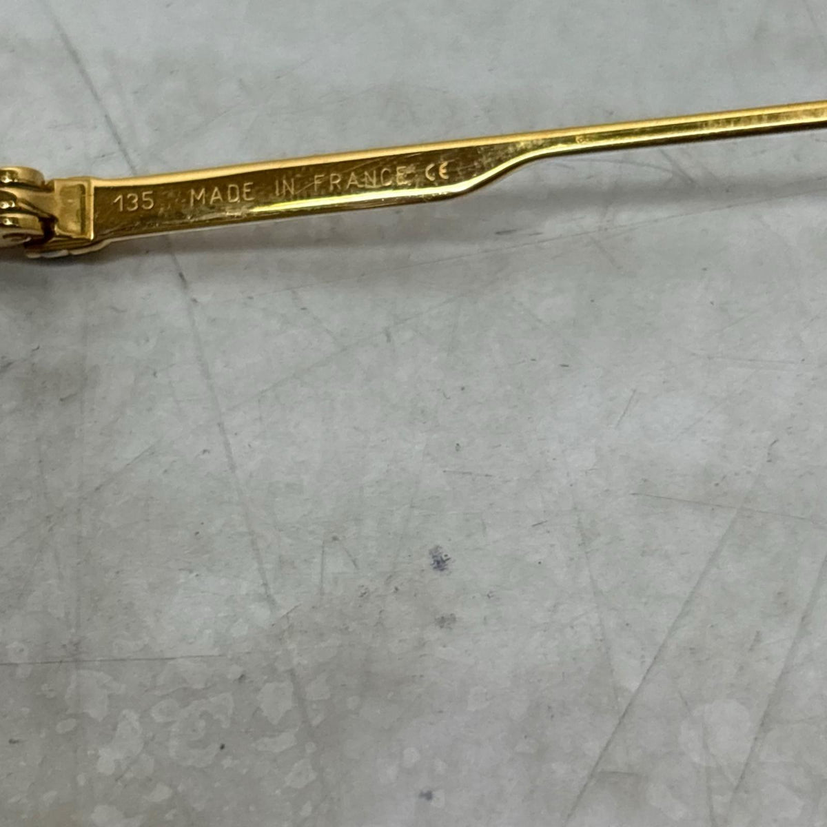 Gold Frame Eye Glasses