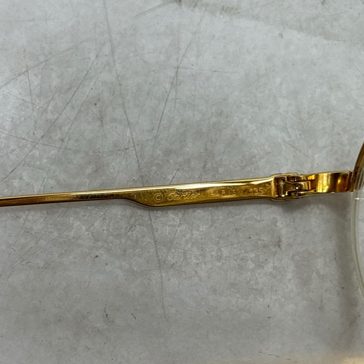 Gold Frame Eye Glasses