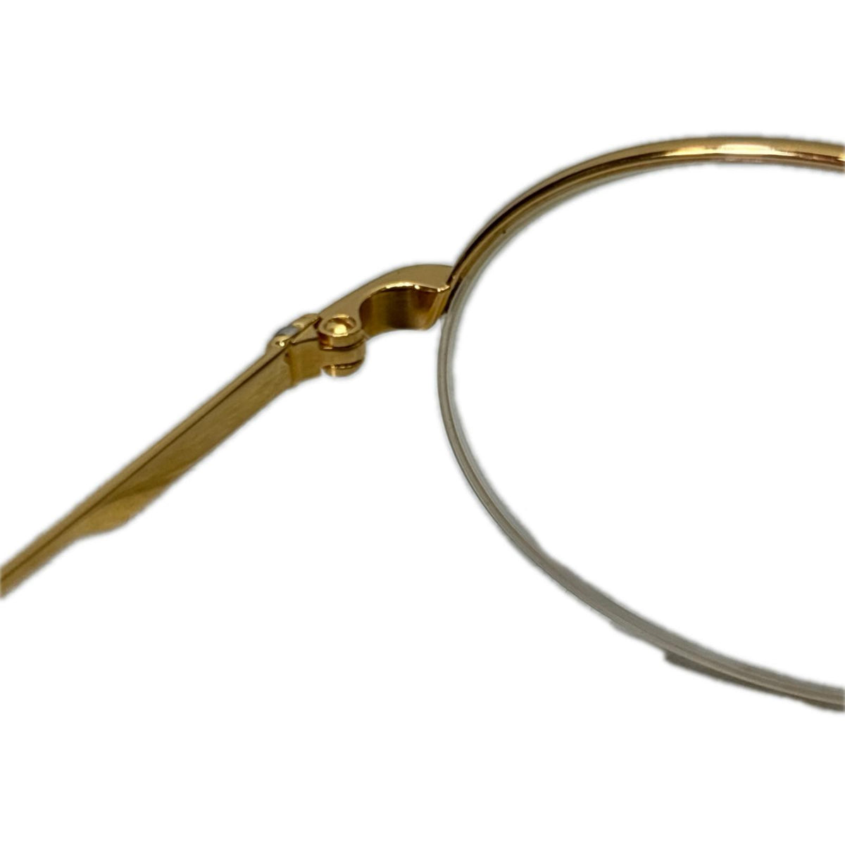 Gold Frame Eye Glasses