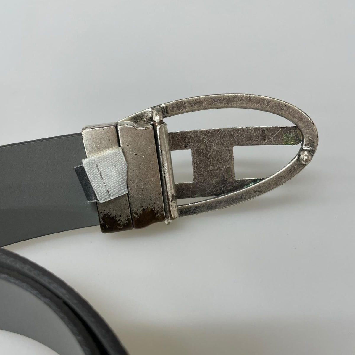 その他アクセサリー B-1DR REV II ロゴバックルレザーベルト ブラウン