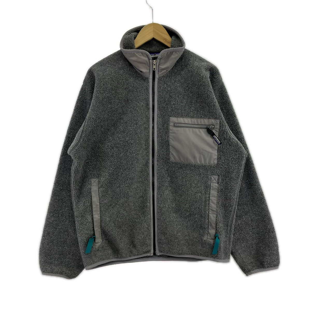 ジャケット フリースジャケット グレー (M) USA製 M グレー