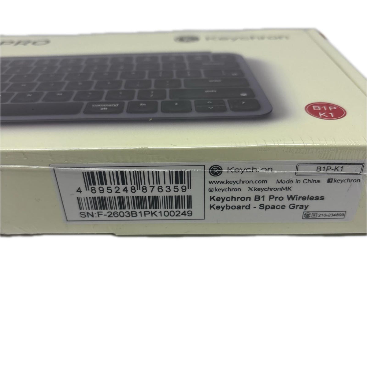 Keychron B1 Pro ワイヤレスキーボード B1P-K1 B1P-K1 PC周辺機器