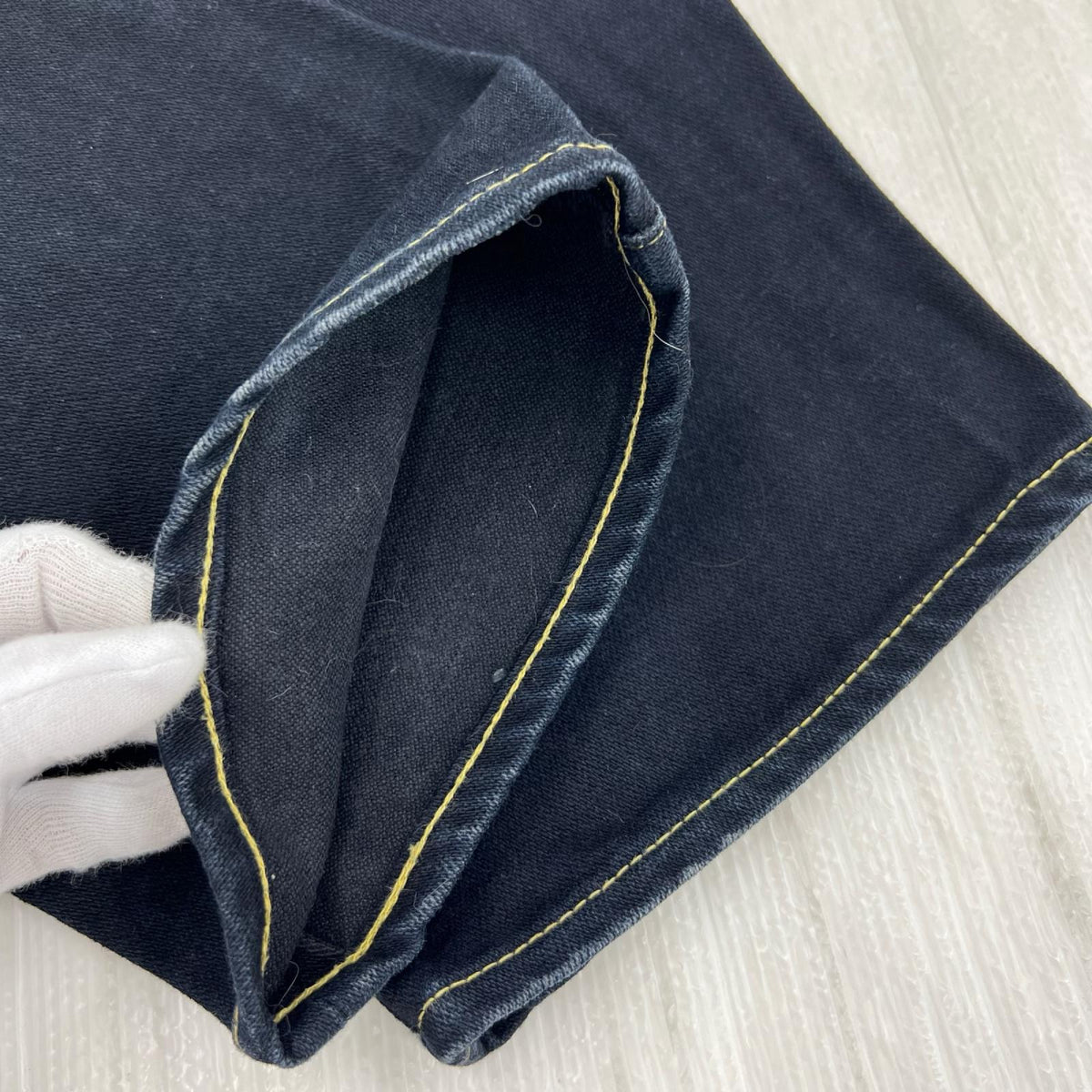 デニムパンツ 634S 14oz セルビッチデニム 黒 ブラック