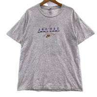 半袖Tシャツ 90S 銀タグ マイケル・ジョーダン ジャンプマンプリント (L) L グレー
