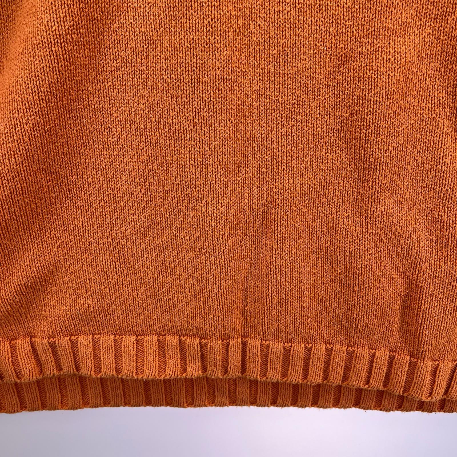 ニット 90S NAPAPIJRI スウェーデン国旗 オレンジ(XL) オレンジ