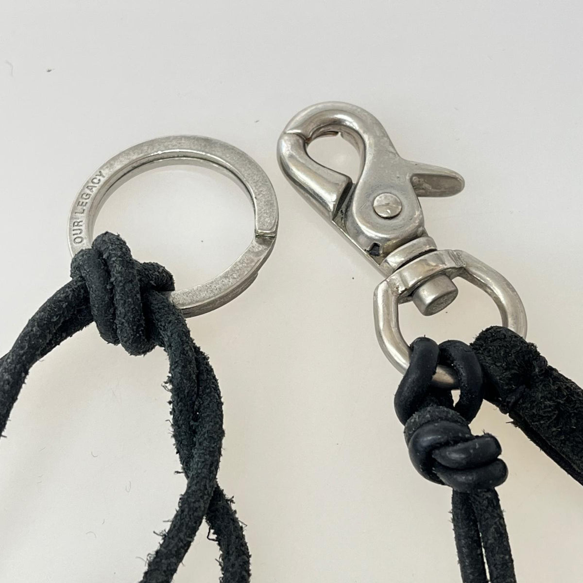 ネックレス LADON BLACK LEATER ブラック