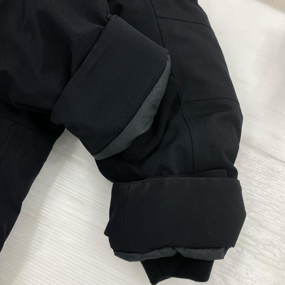 ダウンジャケット ANTARCTICA PARKA GORE-TEX 黒 (M) M ブラック