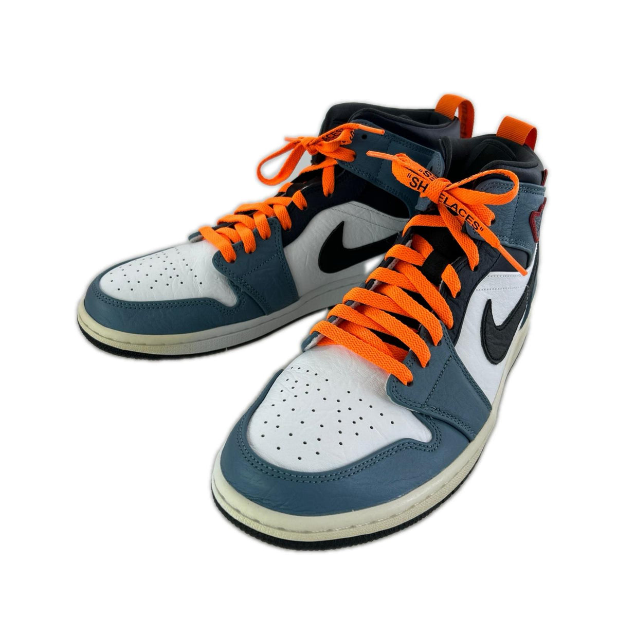 スニーカー AIR JORDAN 1 MID SE FRLS APLA CU2802-100 28cm (US10 UK9 1/2 EU46) グレー