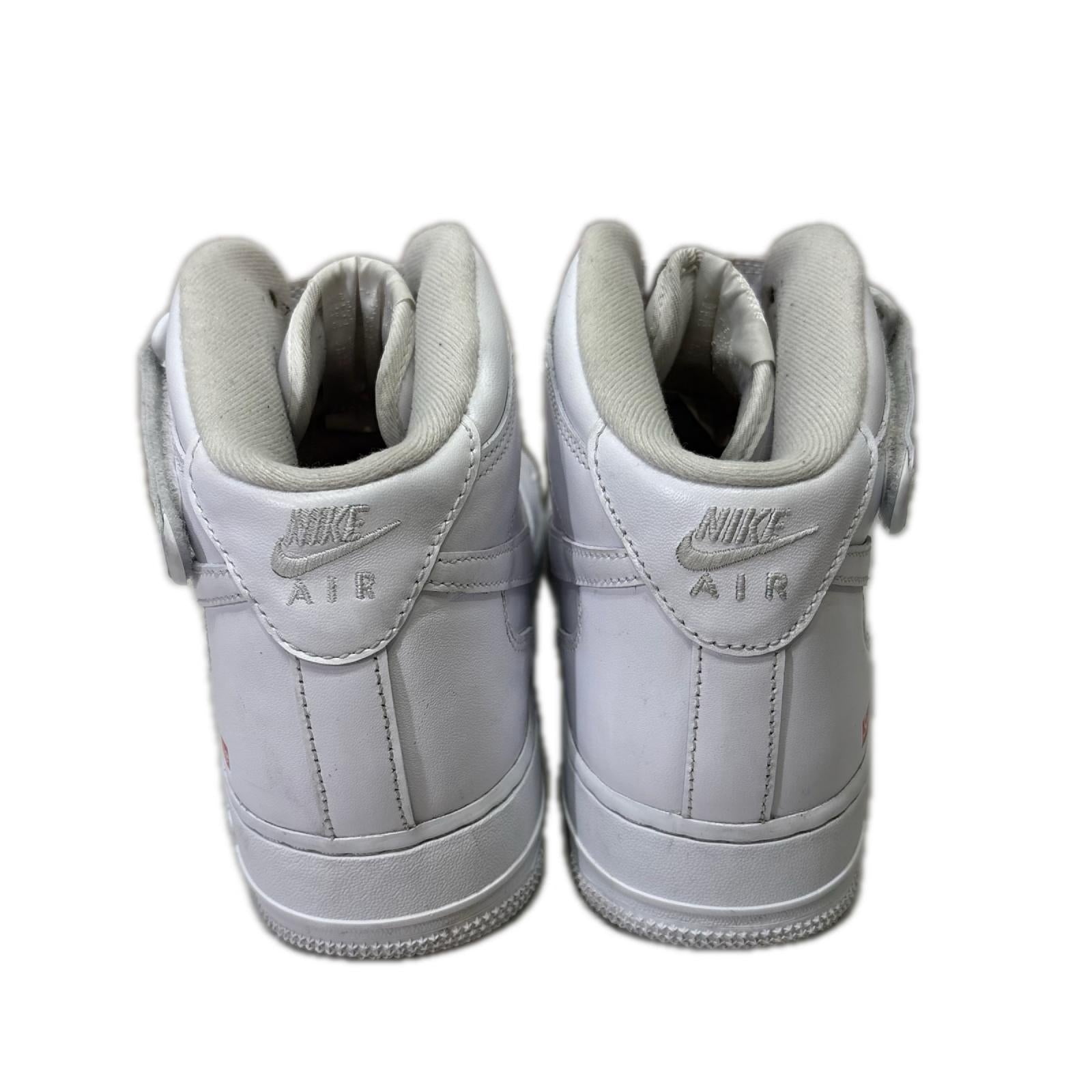 スニーカー ×Supreme 24AW Air Force 1 Mid White 27.5cm (US9 1/2 UK9 EU45) ホワイト