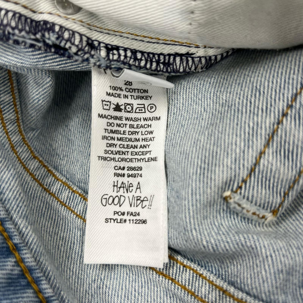 ショートパンツ BIG OL JEANS ライトブルー W28 28