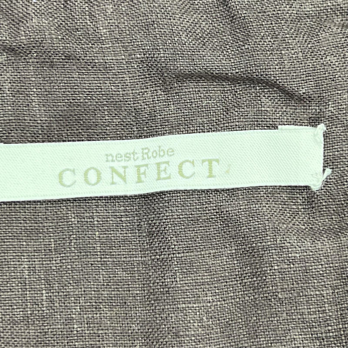 ジャケット nest robe CONFECT リネンベスト 5 ブラウン