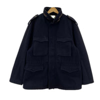 ジャケット SARTORIA DEL BORGO ウールフィールドジャケット M ネイビー