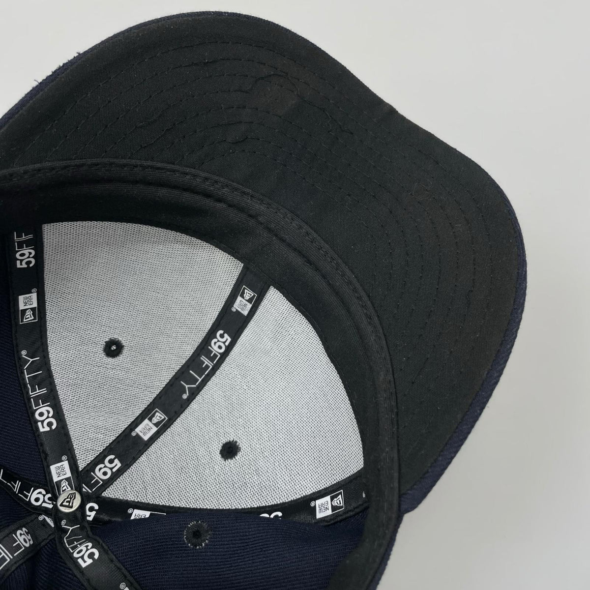 キャップ Faux Pearl NYロゴ ネイビー ネイビー