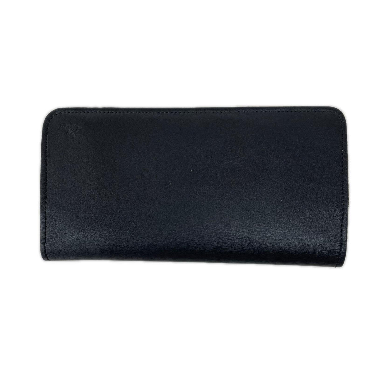 長財布 革蛸謹製 レザーフラップレザーウォレット BLK ブラック