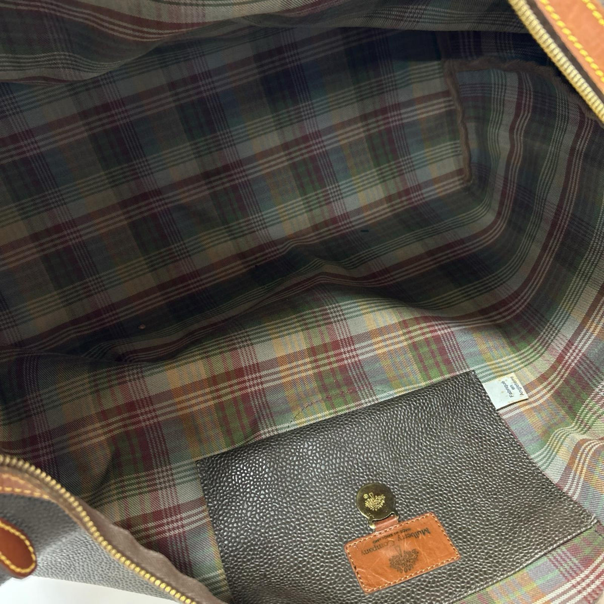 ショルダーバッグ Mulberry 斜め掛けショルダー ブラウン
