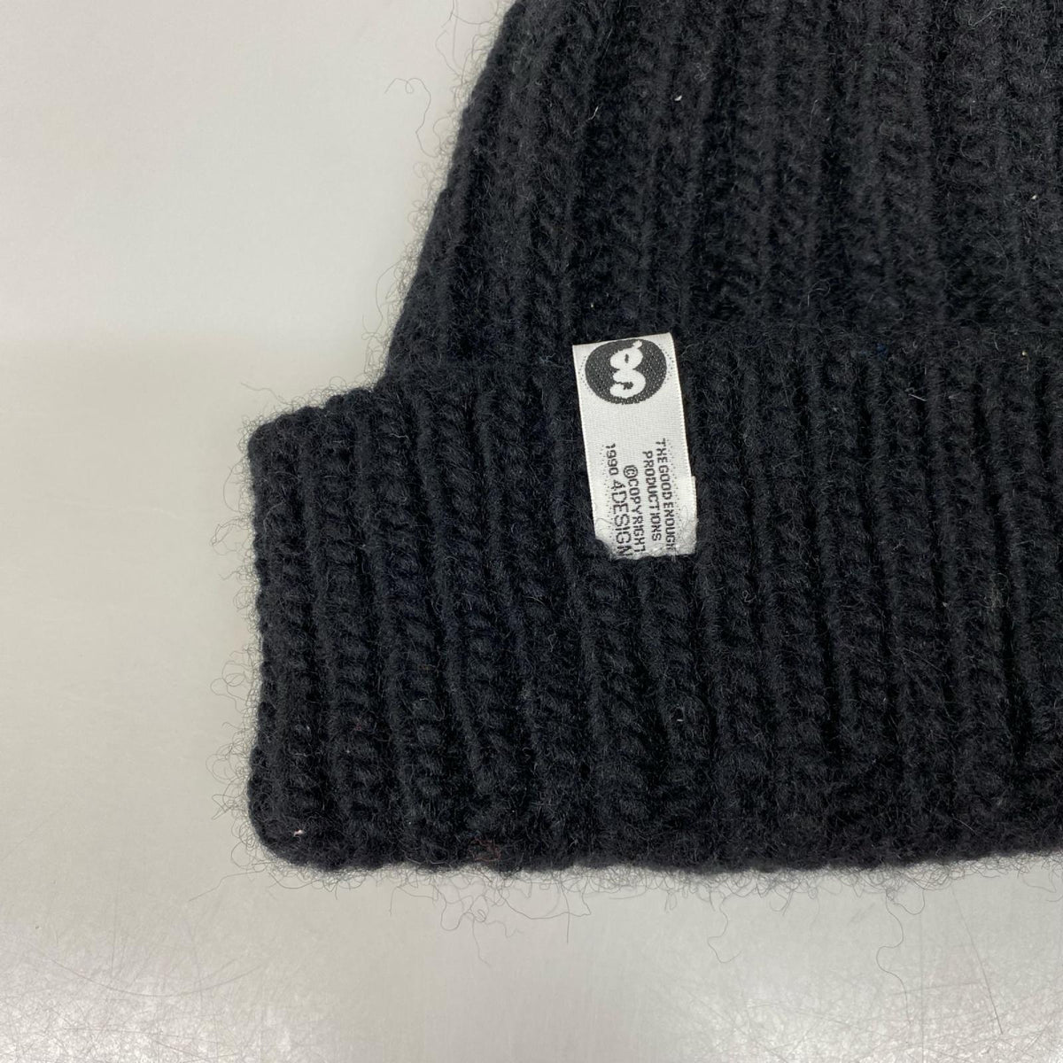 ニットキャップ GOODENOUGH ニットキャップ GE-128022 黒 ブラック