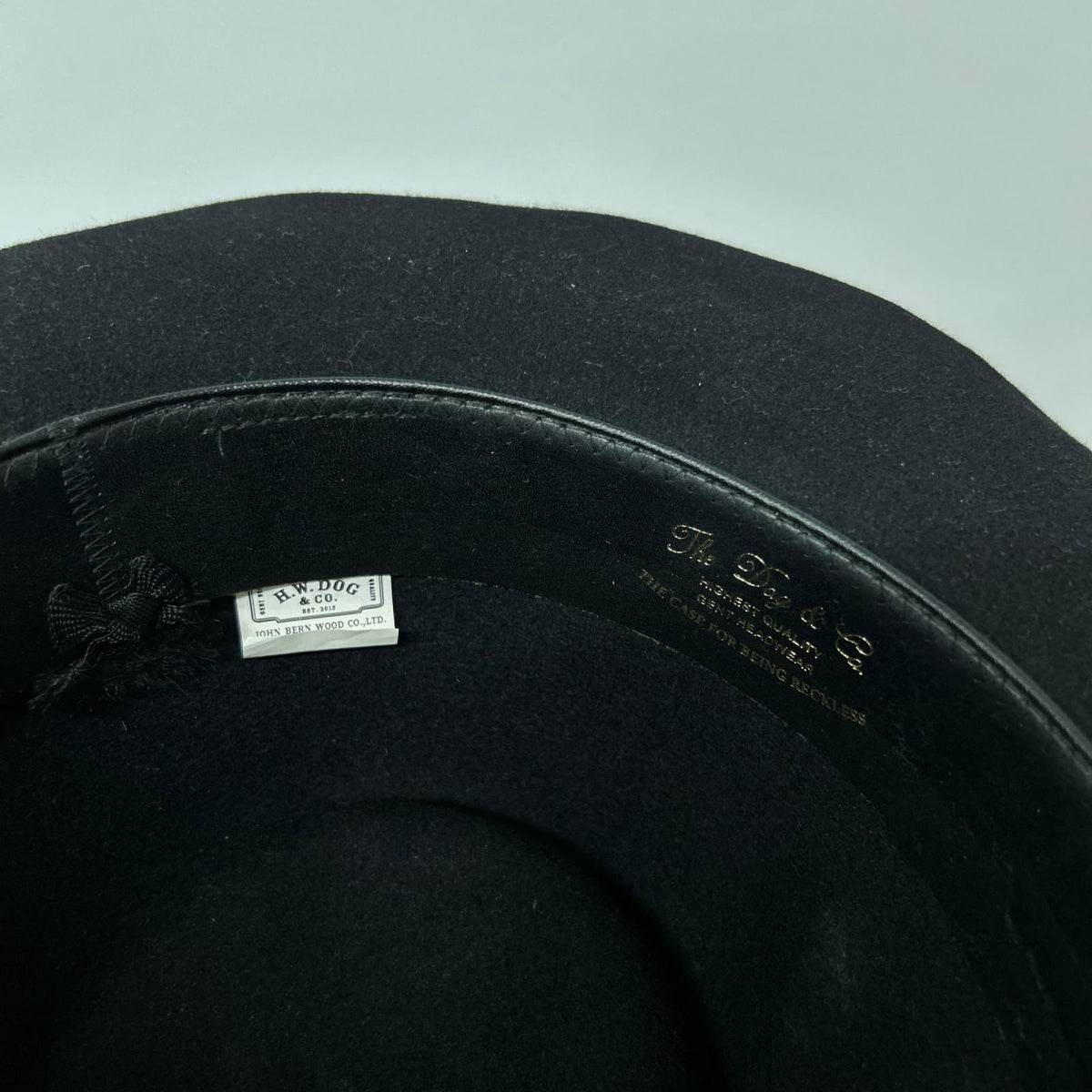 ハット THE H.W.DOG&CO. ハット ブラック