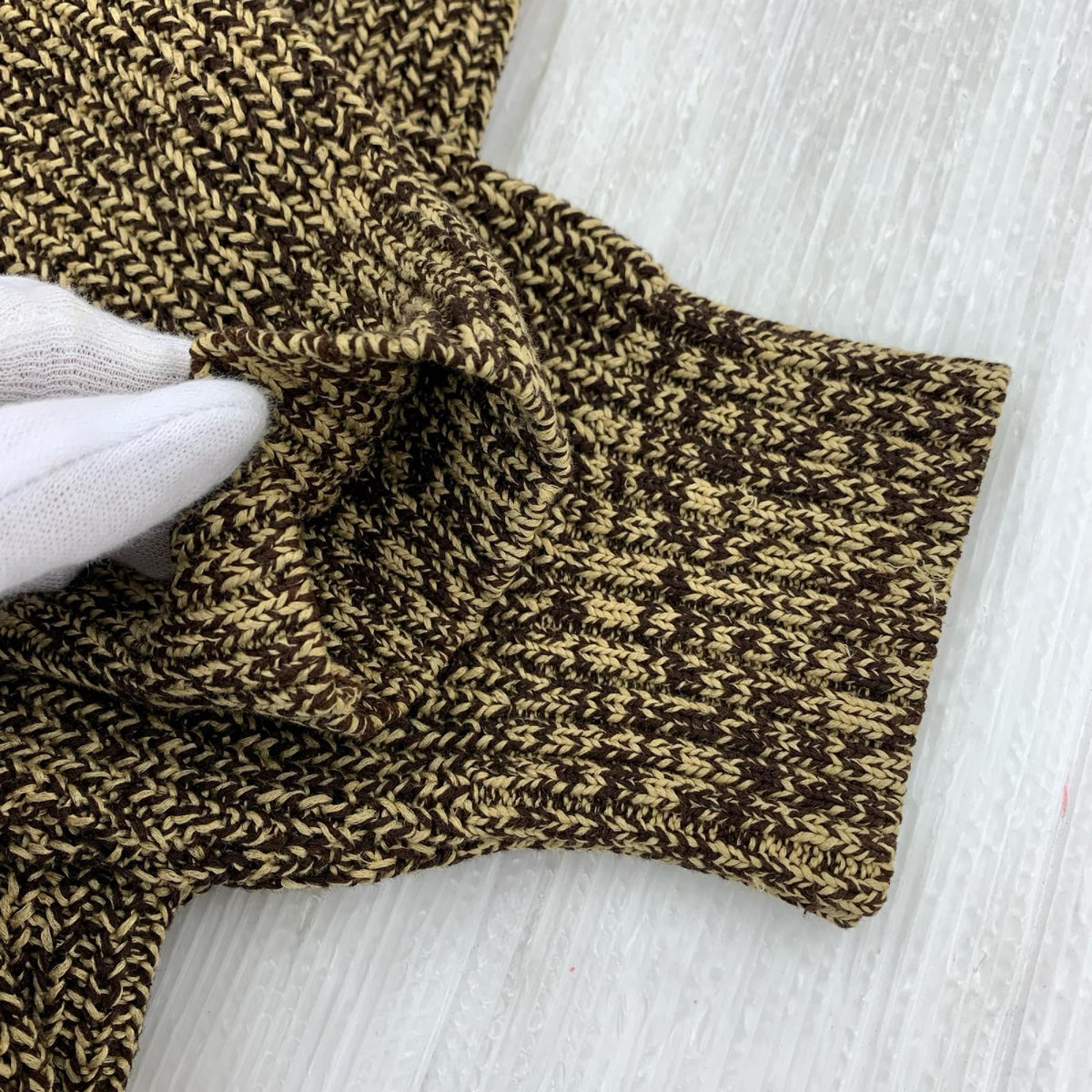 ニット 21AW Melange Rib Knit Sweater (XL)