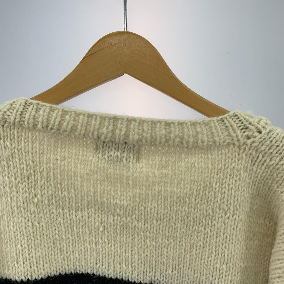 ニット Mac Mahon Knitting Mills 陰陽クルーネックニット