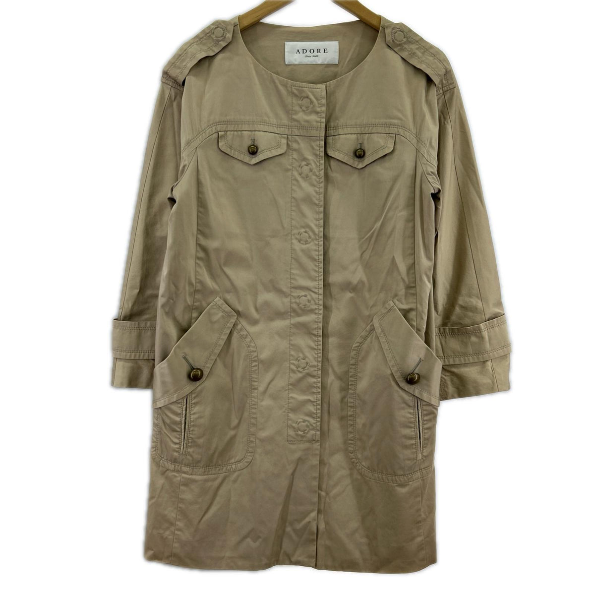 ジャケット ベージュ コート 531-152159 ベージュ