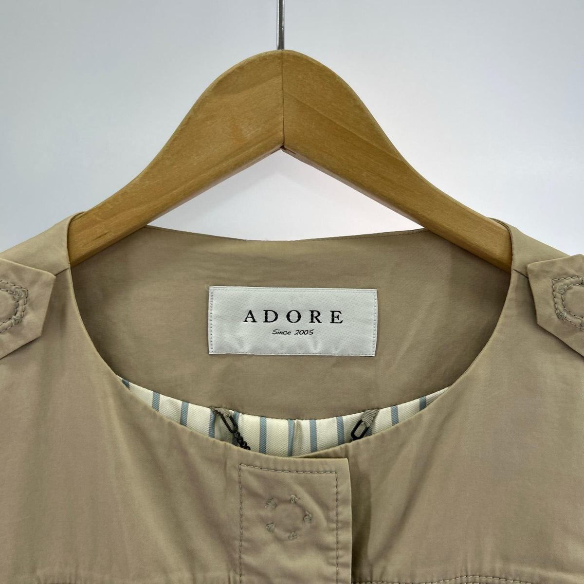 ジャケット ベージュ コート 531-152159 ベージュ